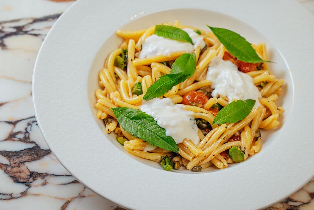 Strozzapreti primavera at Treadwell